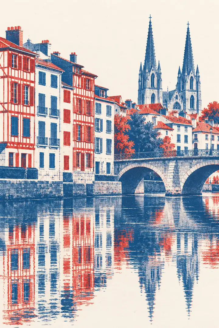 Illustration de Bayonne